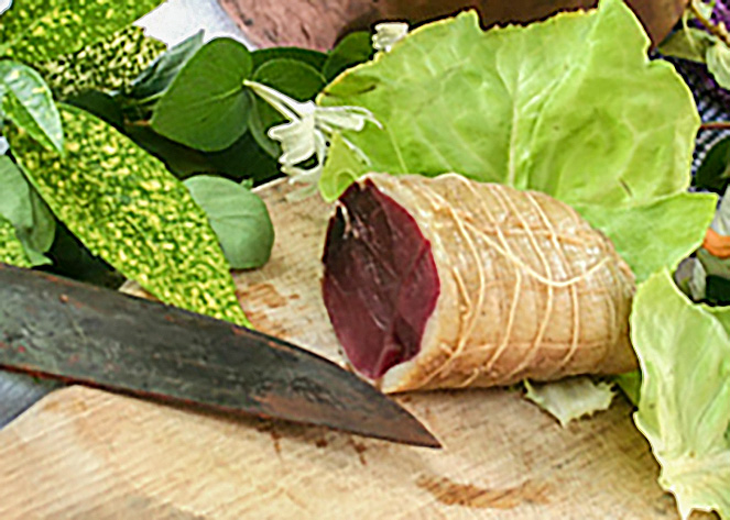 Bresaola d'oca stagionata