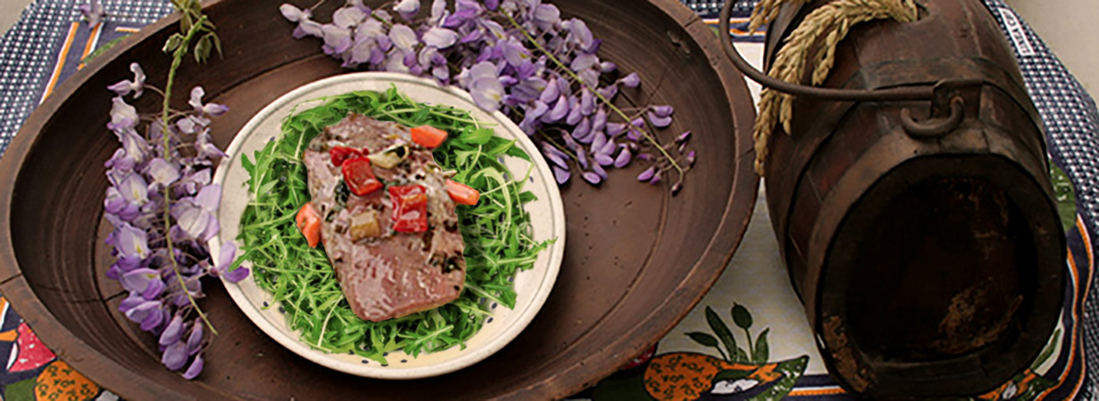 Petto d’oca sott’olio con verdure