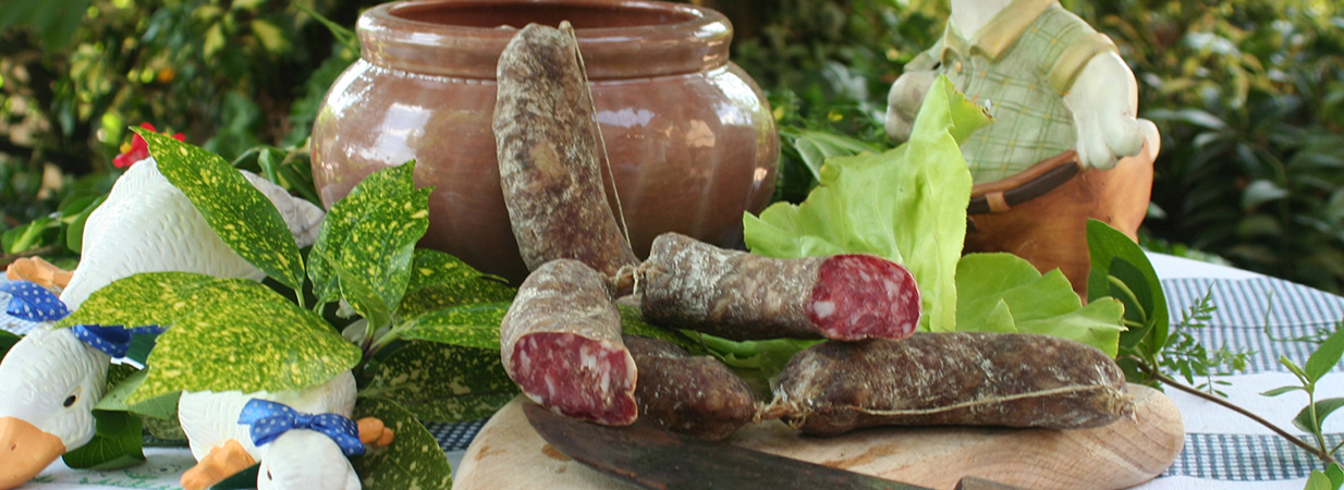 Salame crudo d'Oca stagionato