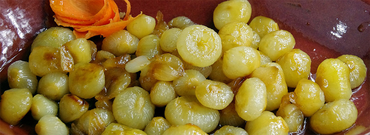 cipolle in agrodolce azienda agricola l'oca di sant'albino verdure