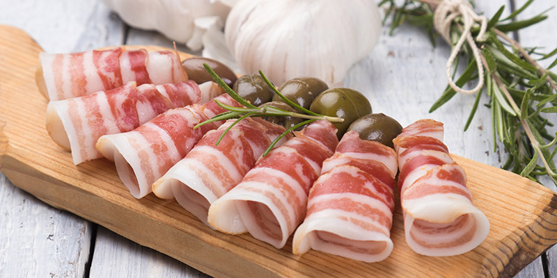 oca di sant albino pancetta prodotti a base di maiale