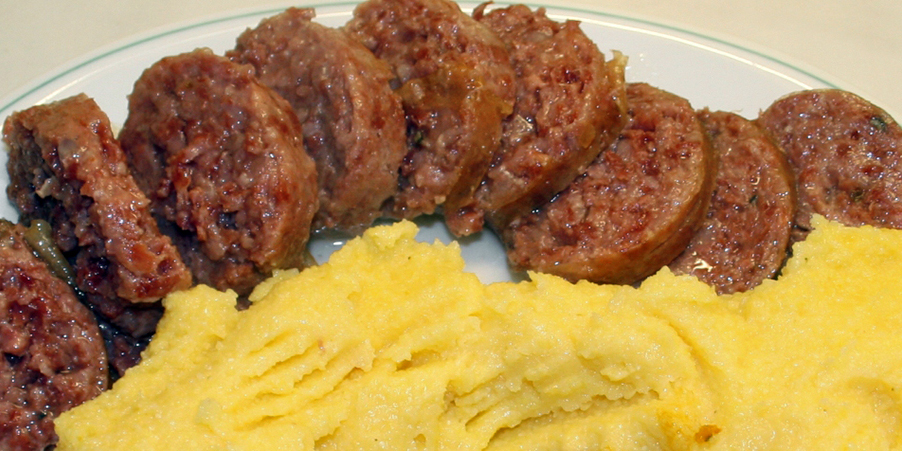 cotechino con la polenta salumi a base di maiale