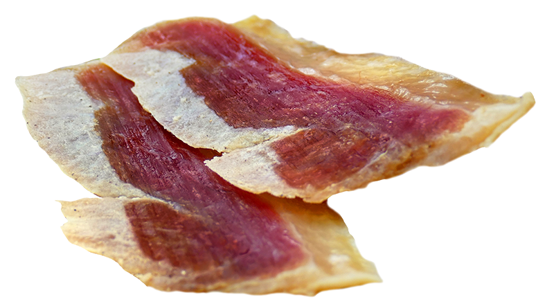 prosciuttino d'oca stagionato a fette