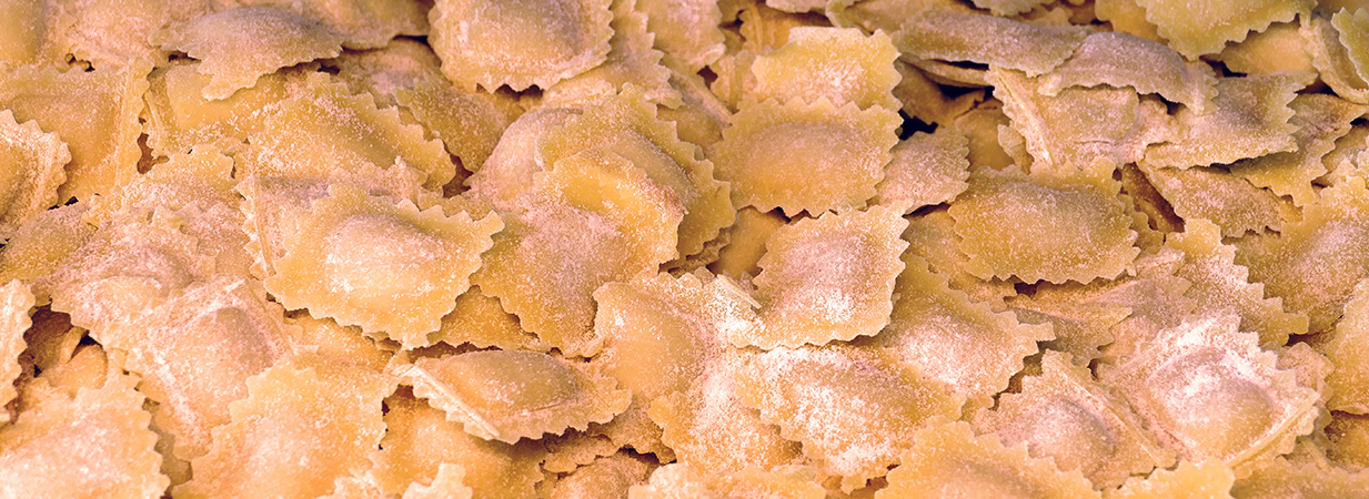 ravioli d'oca fatti in casa azienda agricola l'oca di sant'albino