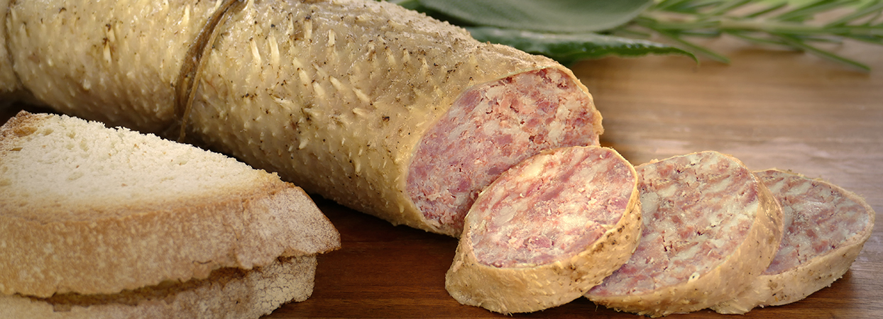 salame d'oca cotto di Mortara