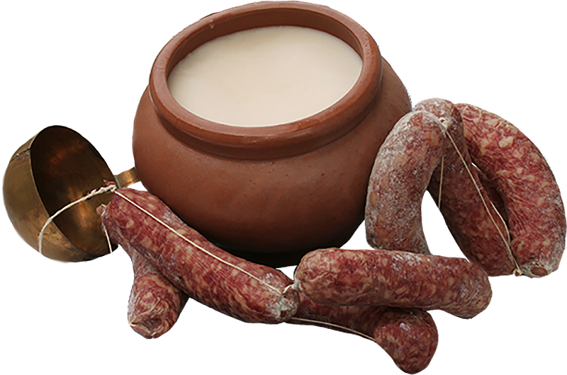 salamelle misto oca suino sotto grasso