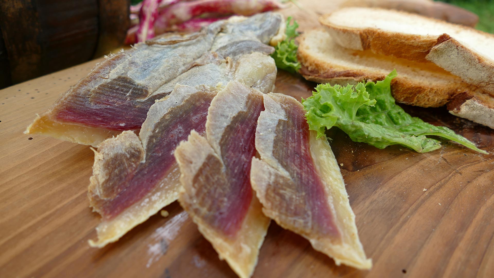 spaccio oca di sant'albino mortara prosciuttino d'oca stagionato