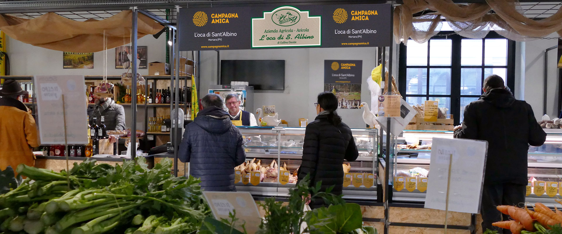 Mercato Agricolo Porta Romana Milano Oca di Sant'Albino